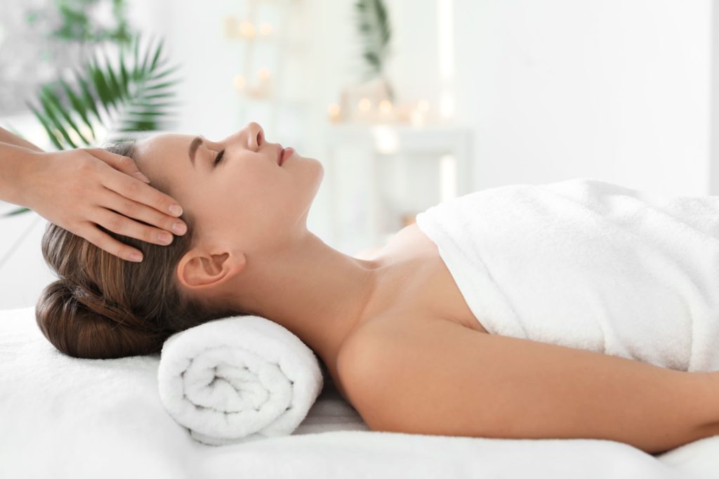 Woman in Spa
