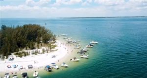 aerial view of beer can island