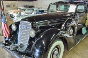 Black Car at Sarasota Classic Car Museum