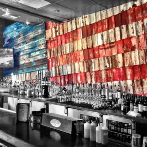 MADE Sarasota bar flag mural